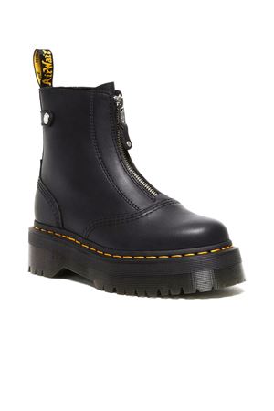 Stivali platform Jetta in pelle nera DR MARTEN'S | 27656001BLACK